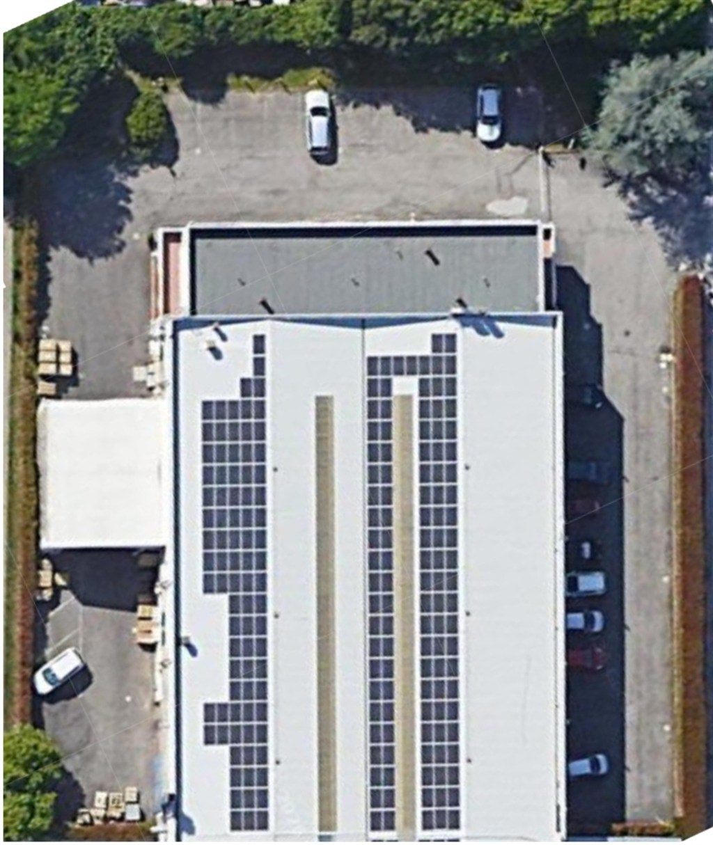 CA' DELL'ORBO Capannone mq. 1500 con pannelli fotovoltaico  50 KW